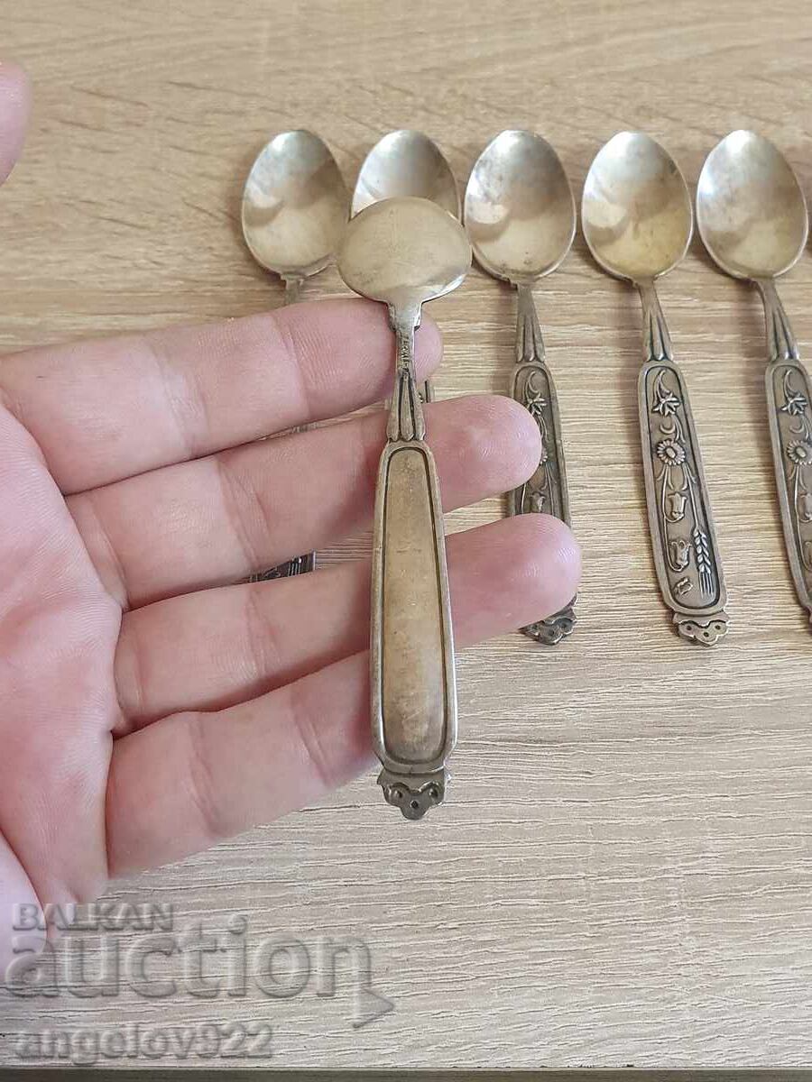 Παράδοση 7 τεμάχια κουταλάκια γλυκού EXTRA PRIMA