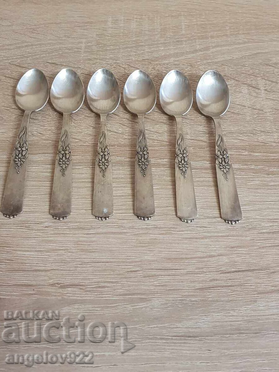 Licitație 6 linguri de cafea PRIMA NS