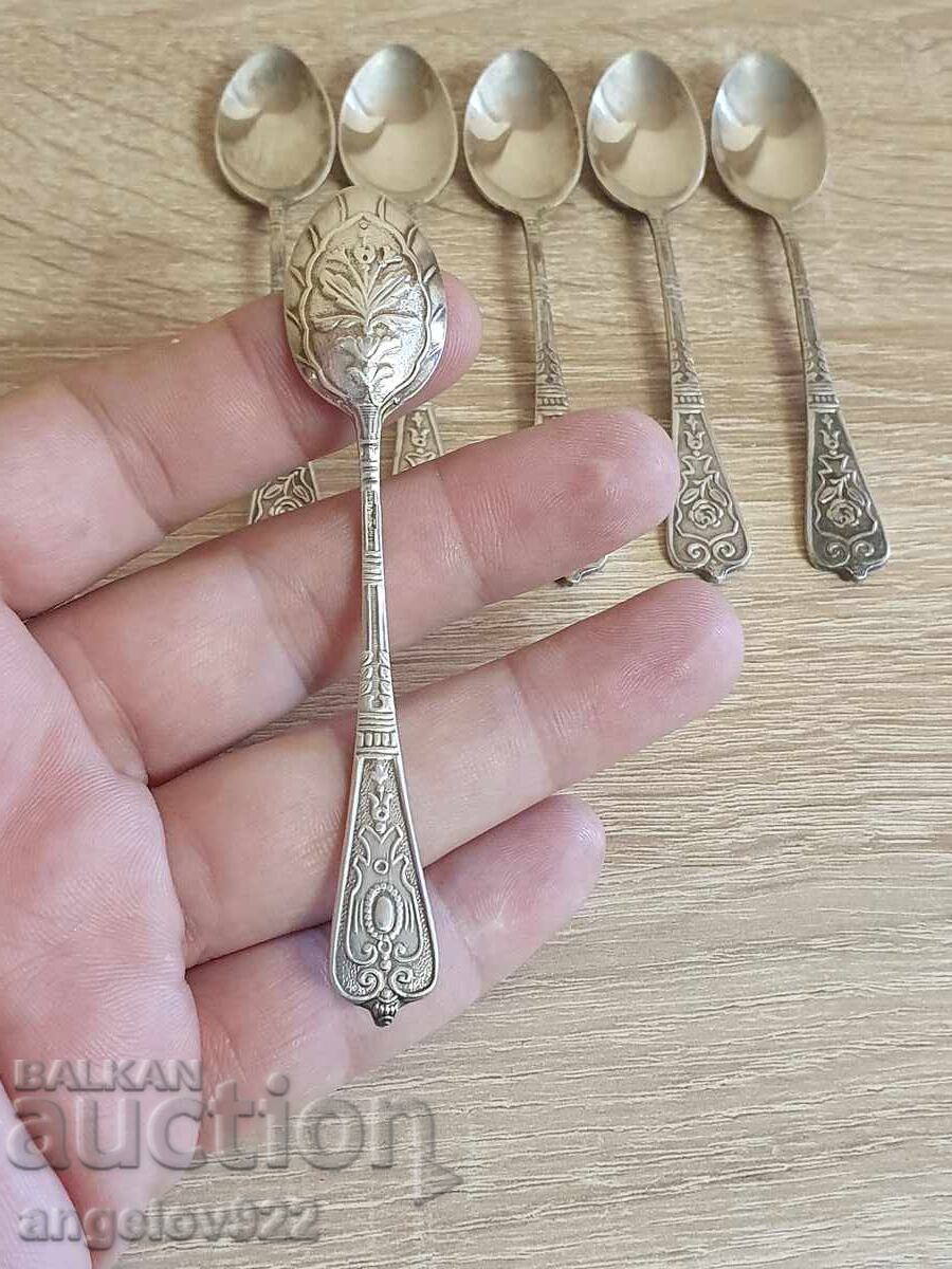 Auction 6 NS coffee spoons Auction 6 NS coffee spoons
