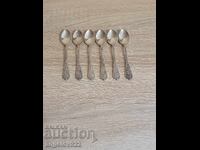 6 NS coffee spoons