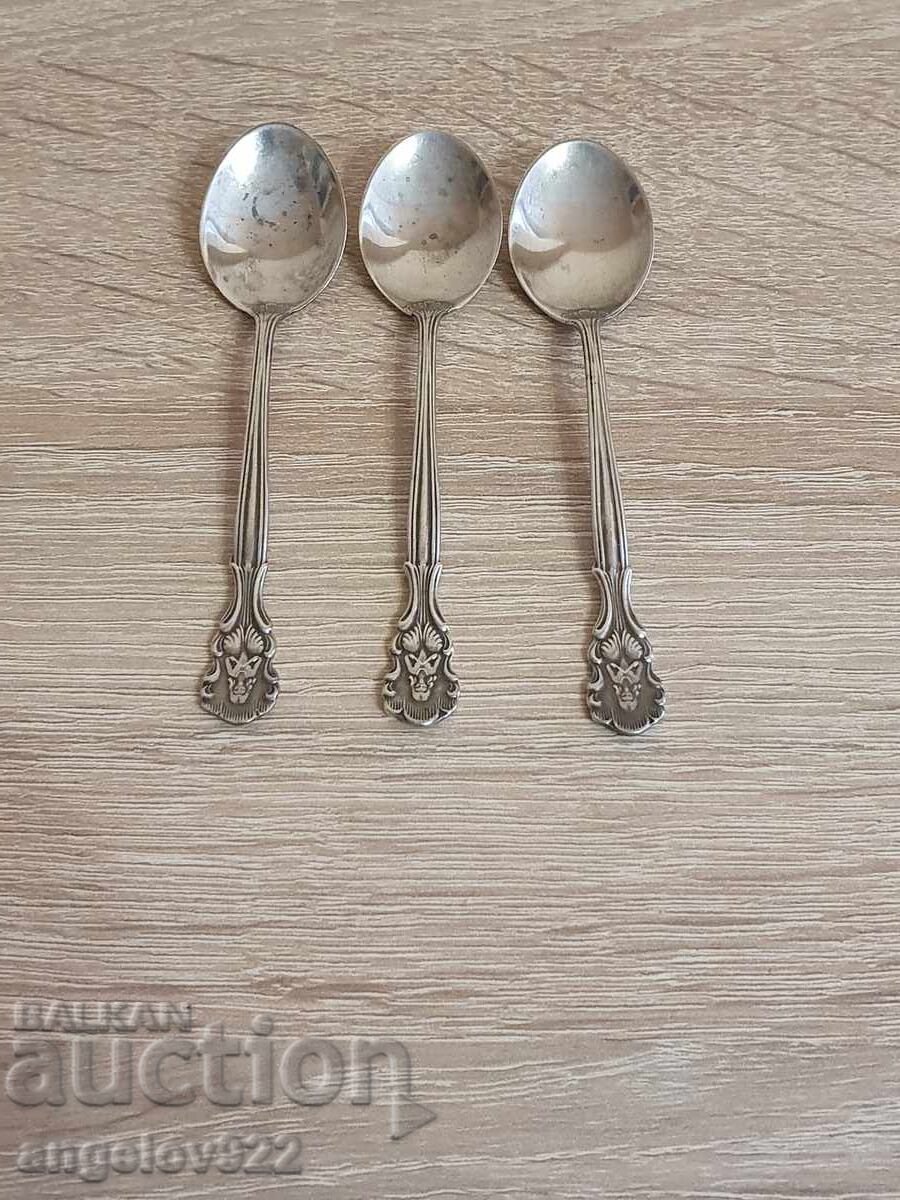 3 EXTRA PRIMA NS coffee spoons with price 0.01 BGN | € 0.01 3 EXTRA PRIMA NS coffee spoons with price 0.01 BGN | € 0.01