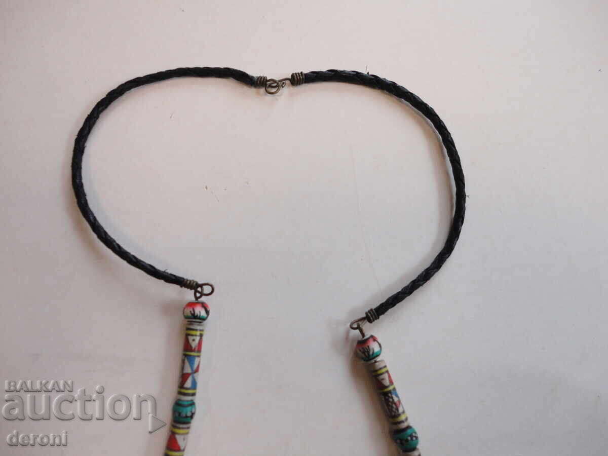 Уникално перуанско колие слънце и луна Tumi - 7