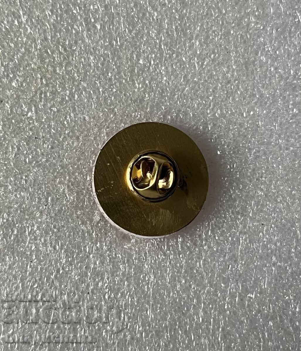 Rară insignă de fotbal CSKA 60 ani - roșu cu preț 55.00 BGN | € 28.12