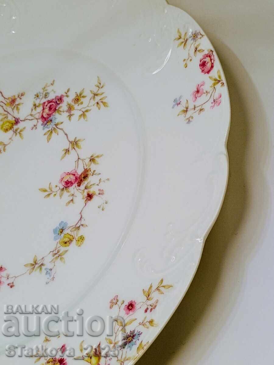 Auction  Porcelain plate Limoges 26 cm