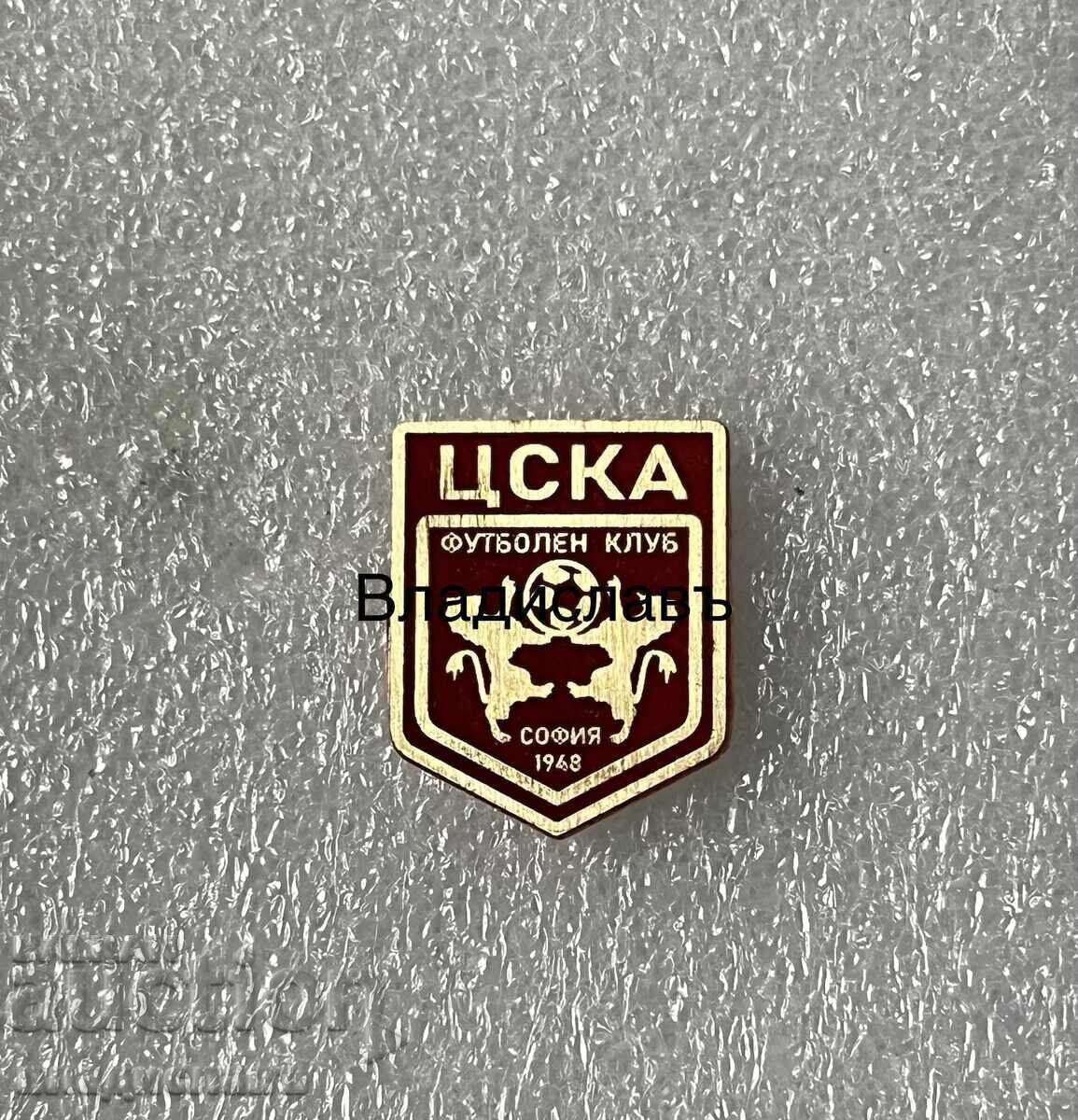 Insigna rară de fotbal CSKA Clubul de Fotbal Sofia