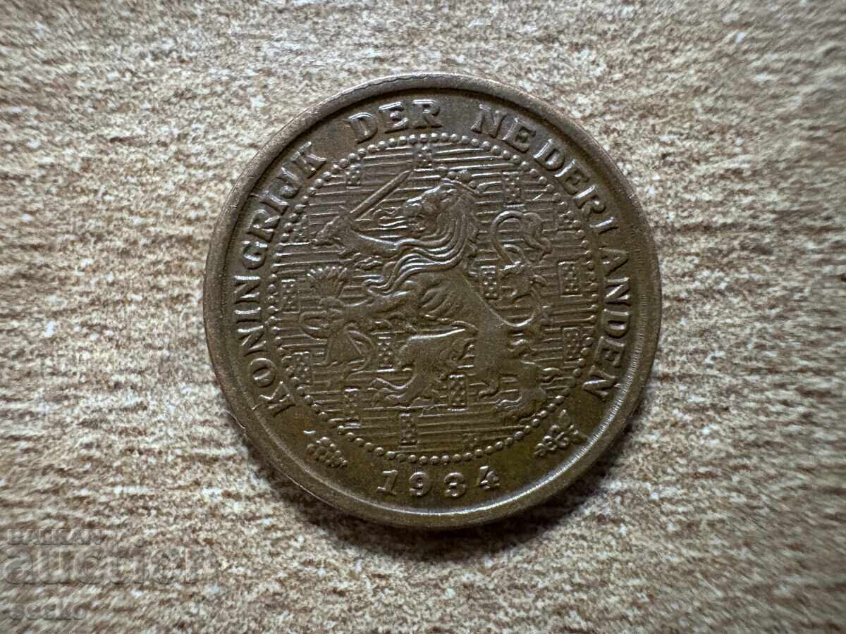 Olanda - 1/2 cent (1934) cu preț 3.20 BGN | € 1.64 Olanda - 1/2 cent (1934) cu preț 3.20 BGN | € 1.64