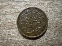Olanda - 1/2 cent (1934)