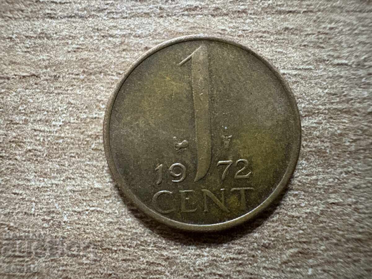 Netherlands - 1 Cent (1972) Netherlands - 1 Cent (1972)