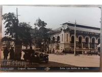 Carte poștală veche orașul Sofia 1926 Halele