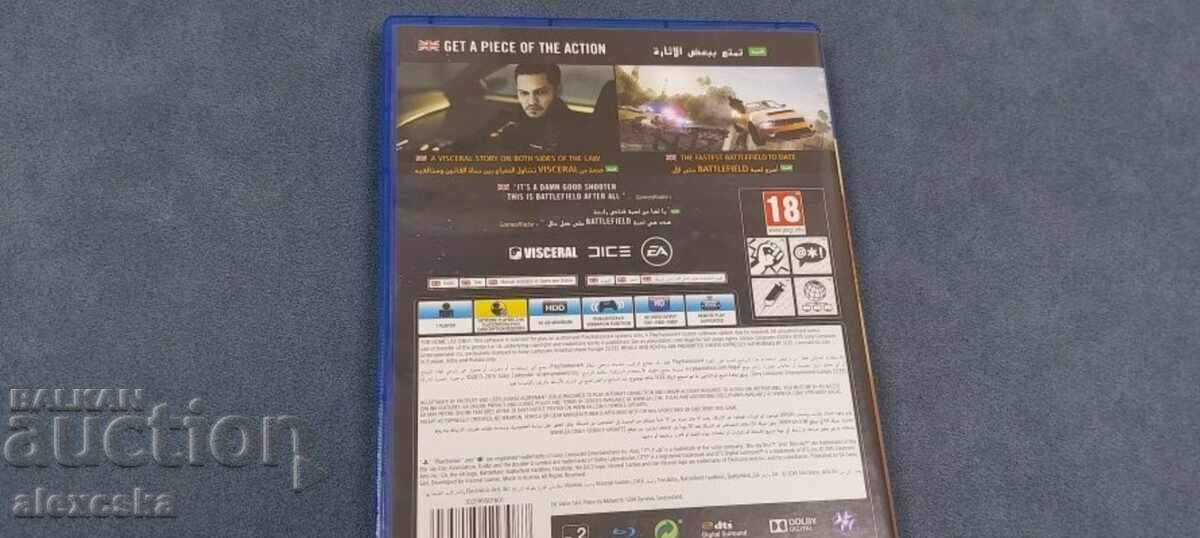 Auction  Battlefield / Hardline - PS4