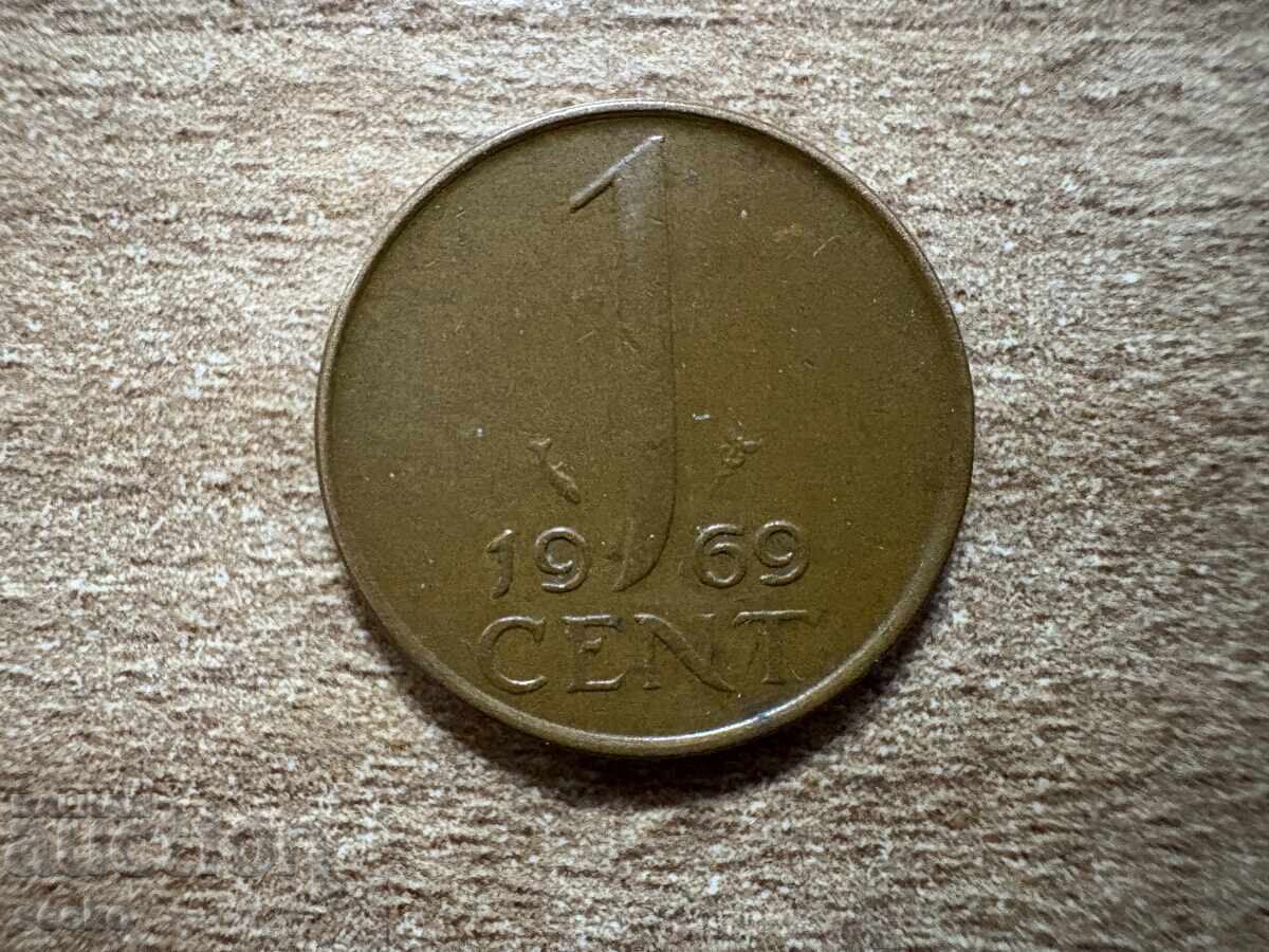 Netherlands - 1 Cent (1969) Netherlands - 1 Cent (1969)