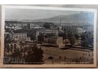 Παλιά καρτ ποστάλ, πόλη Σόφια 1956, πλατεία 9ης Σεπτεμβρίου