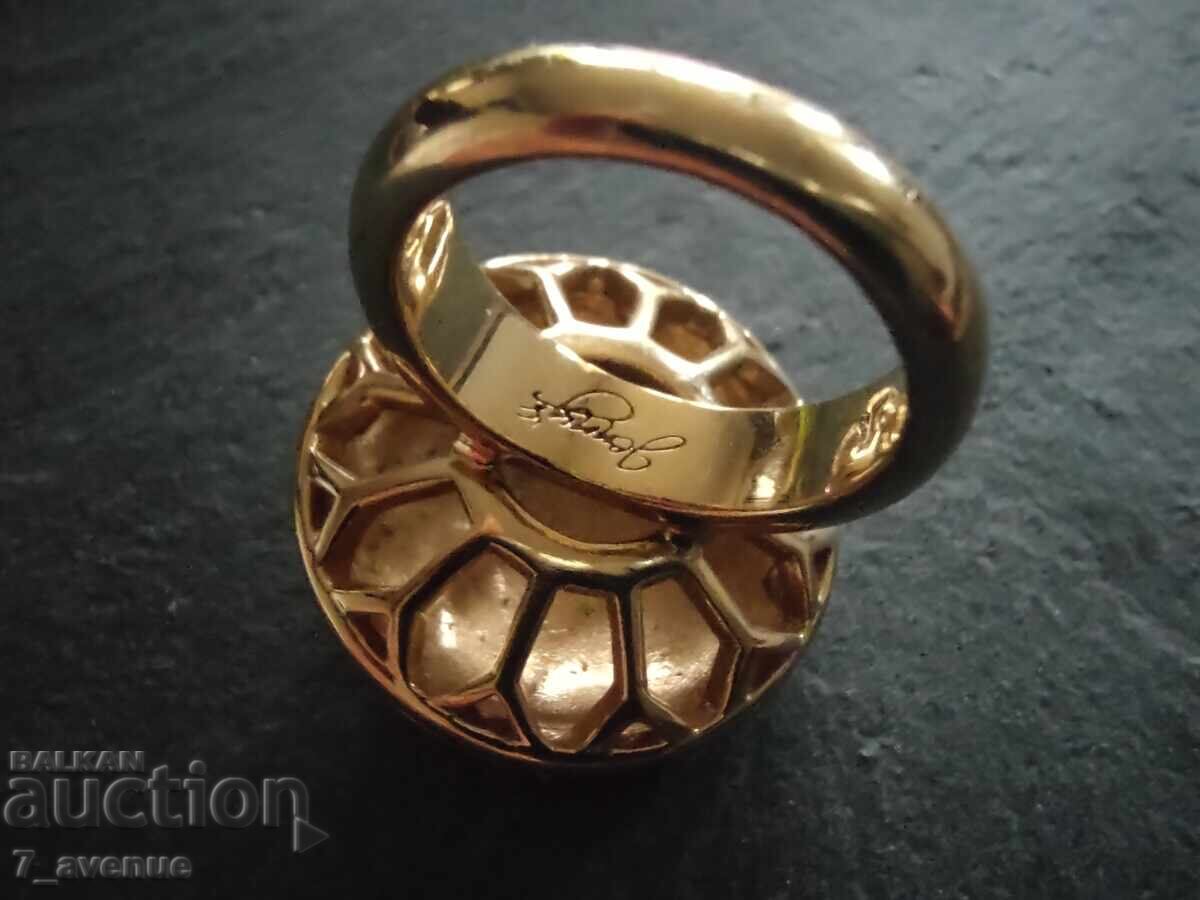 Δημοπρασία Δαχτυλίδι Markov με επιχρύσωση και κρύσταλλα, με σήμανση 29.11.25 Δημοπρασία Δαχτυλίδι Markov με επιχρύσωση και κρύσταλλα, με σήμανση 29.11.25