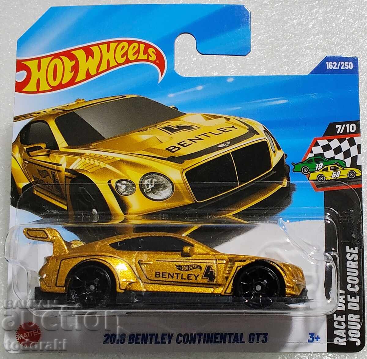 Hot Wheels 2018 Bentley Continental GT3 Hot Wheels 1:64 Bentley