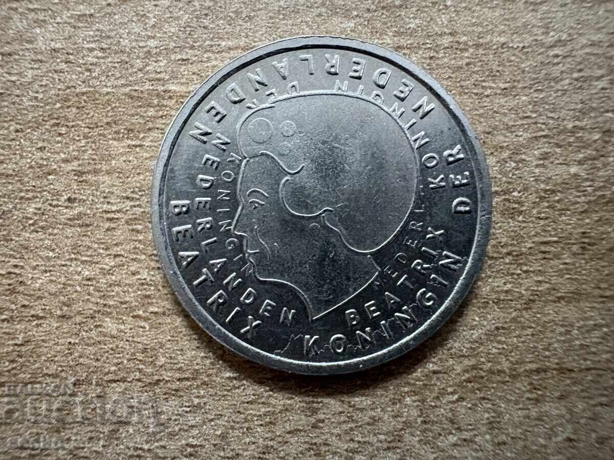 Нидерландия - 1 гулден (2001) - Последният гулден, детска... с цена 2.35 лв. | € 1.20