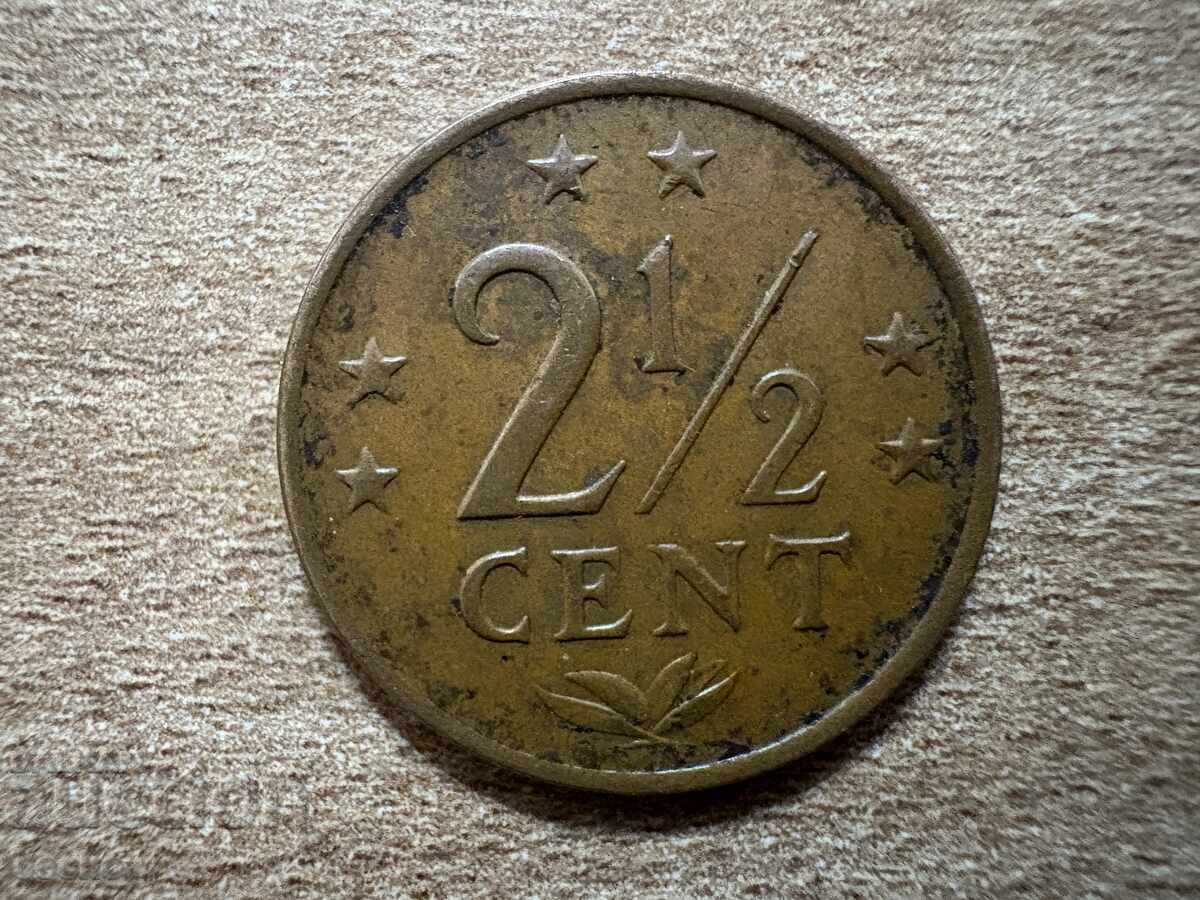 Ολλανδικές Αντίλλες - 2 1/2 σεντ (1971)