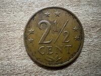 Ολλανδικές Αντίλλες - 2 1/2 σεντ (1971)