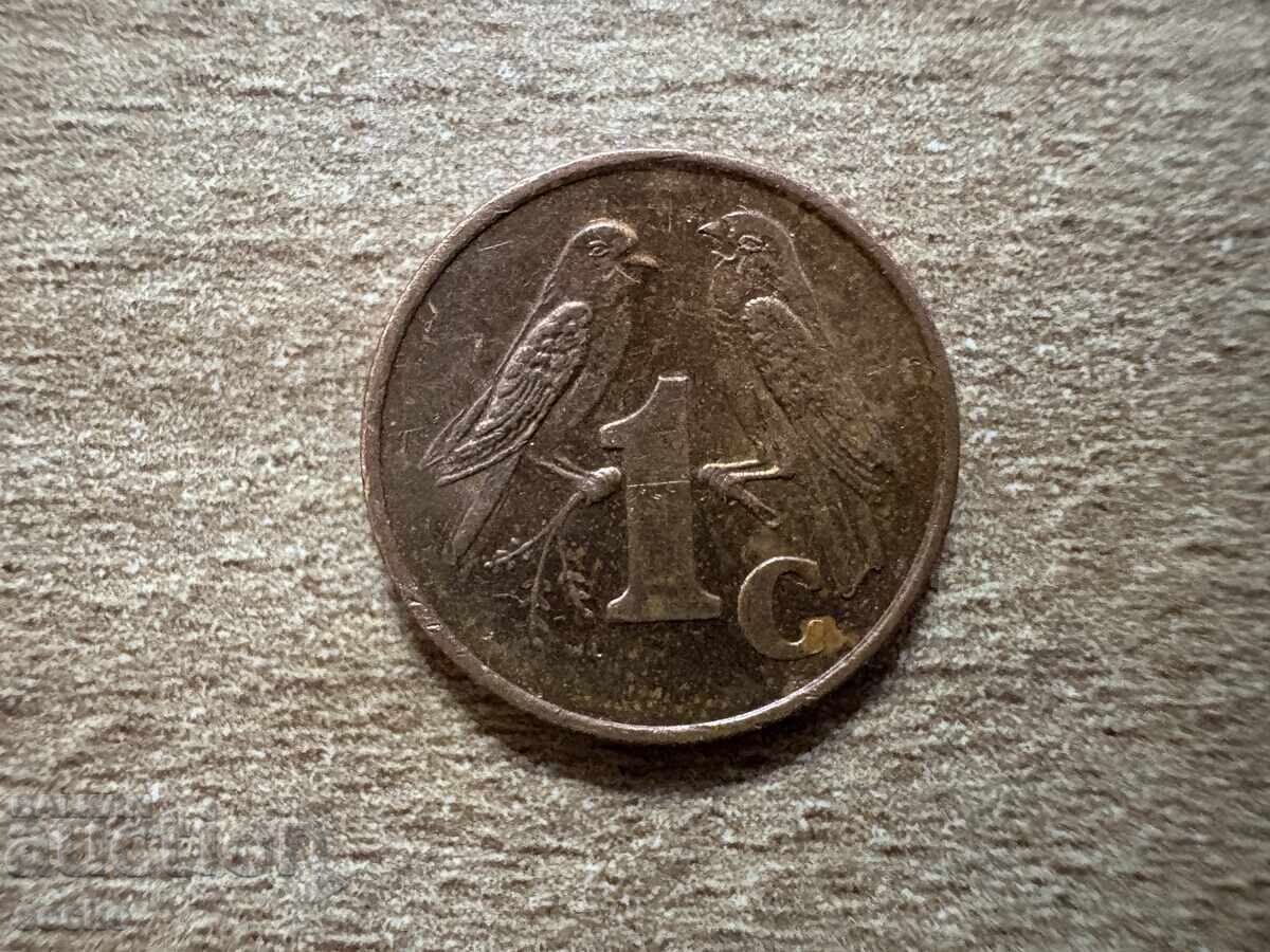 ЮАР - 1 цент (2000) - стария вариант ЮАР - 1 цент (2000) - стария вариант