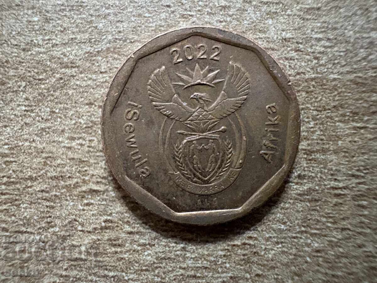 Νότια Αφρική - 10 σεντ (2022) με τιμή 0.80 BGN | € 0.41