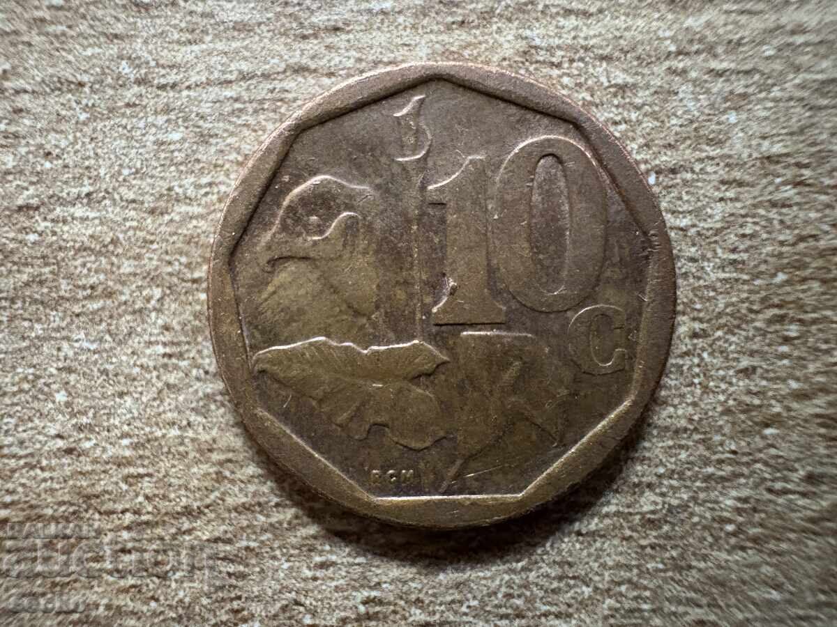 Νότια Αφρική - 10 σεντ (2022)