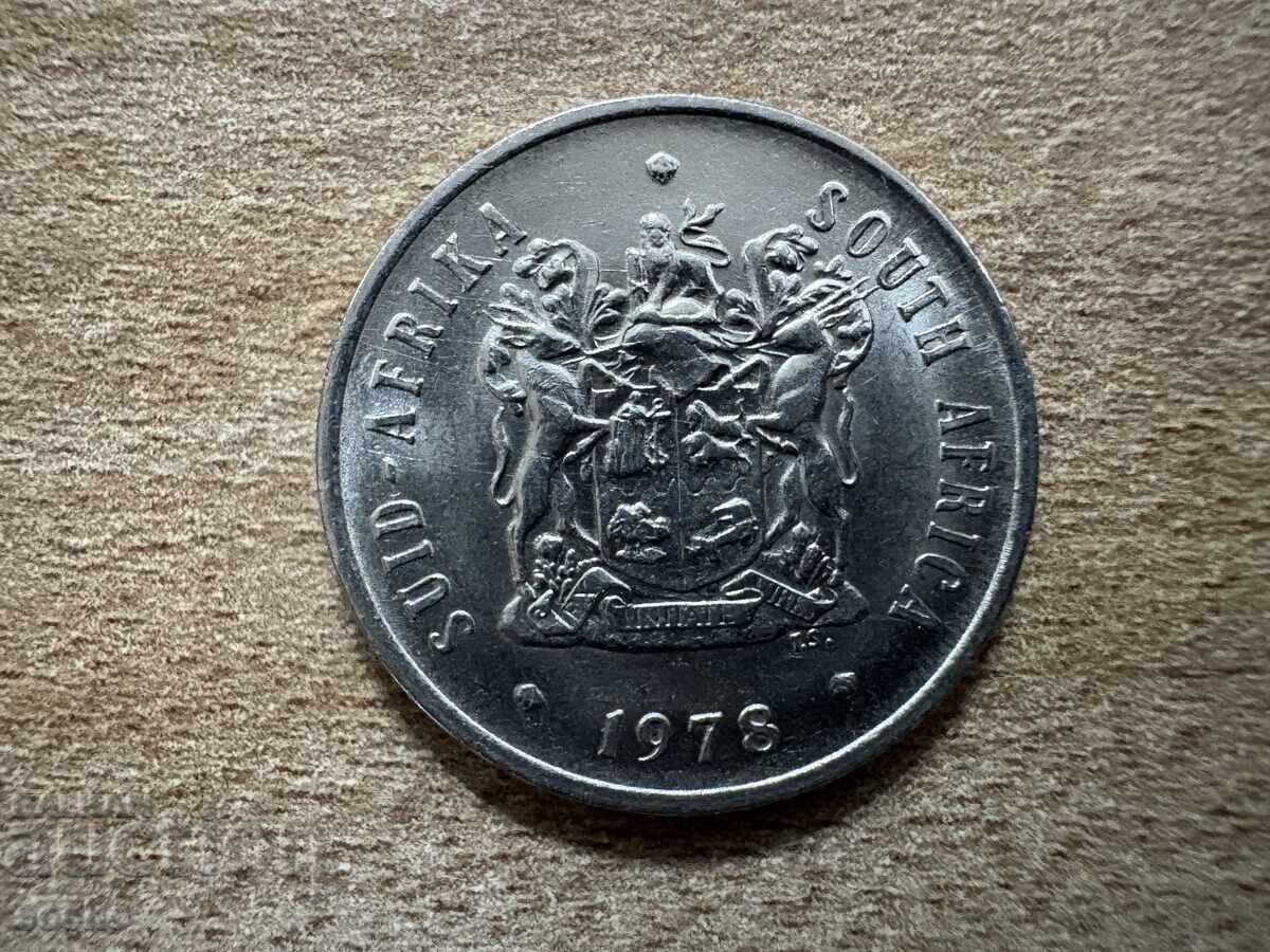 ЮАР - 20 цента (1978) с цена 0.60 лв. | € 0.31