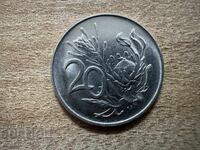 ЮАР - 20 цента (1978)