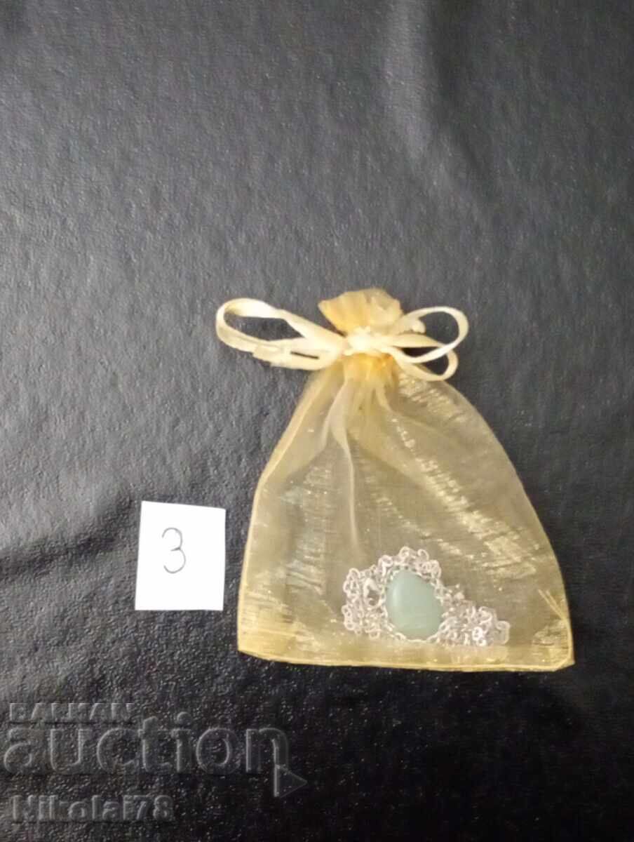 New Nephrite Leaf Pendant Necklace 23x15mm with 45cm Chain - 6