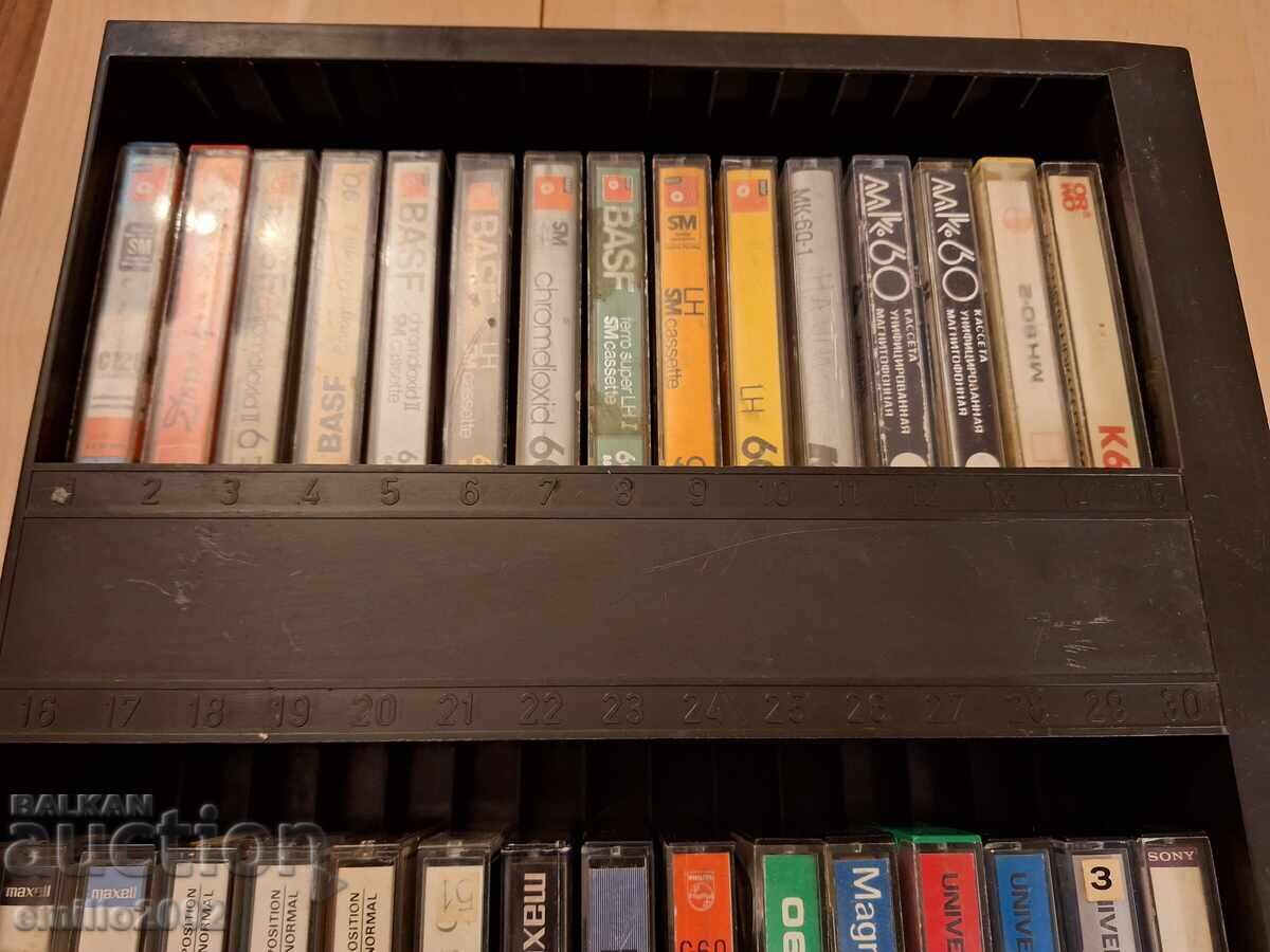 Casete audio în set de 30 buc cu preț € 17.50 | 34.23 BGN