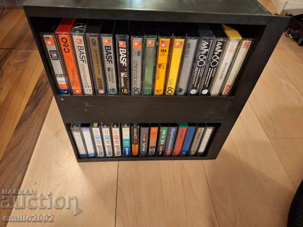 Доставка на Аудиокасети в поставка 30бр