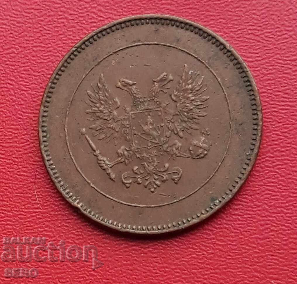 Rusia/pentru Finlanda/ 5 peni 1917 cu preț 5.01 BGN | € 2.56