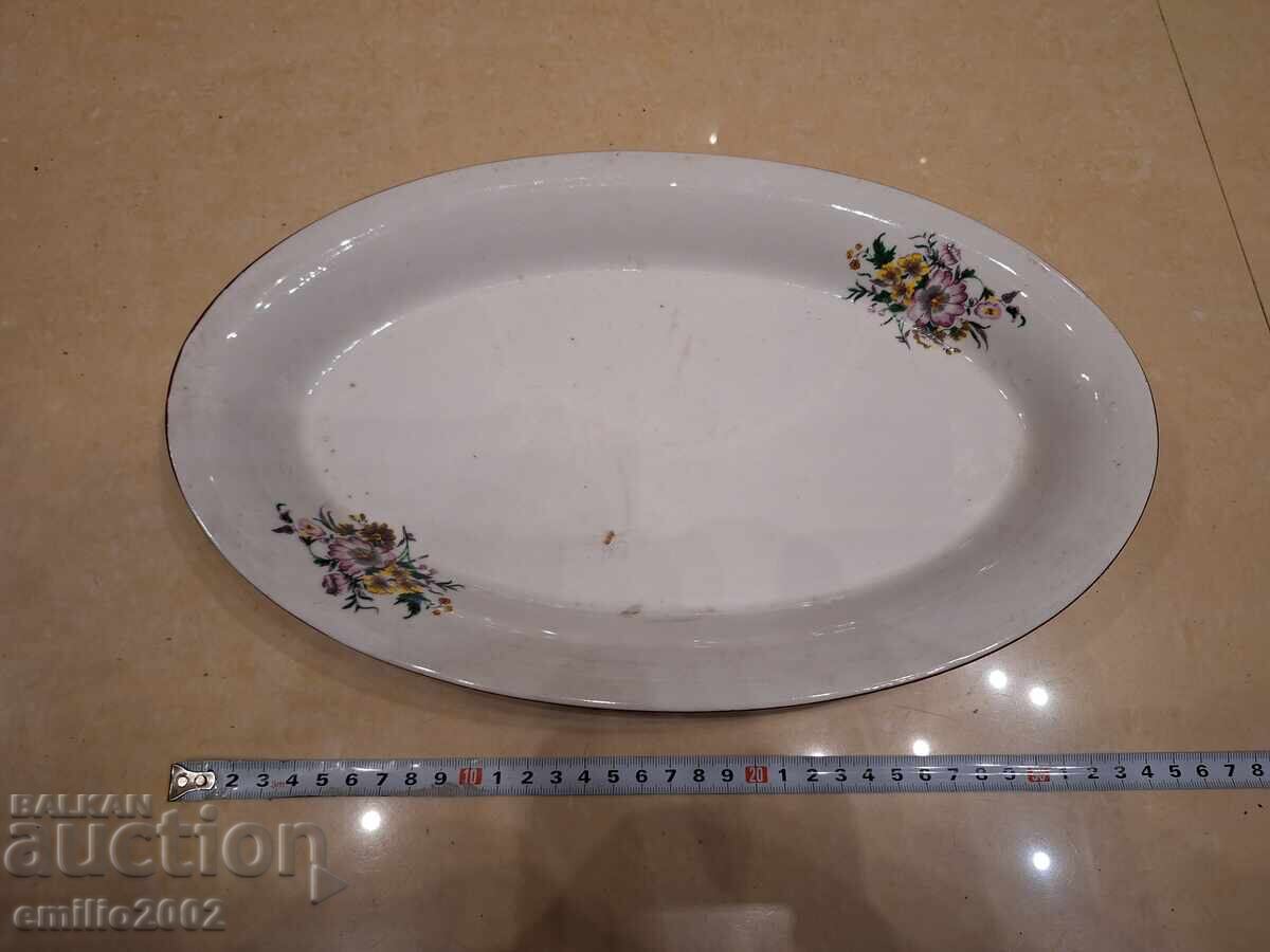Vintage Soviet Porcelain Cocktail Plate
