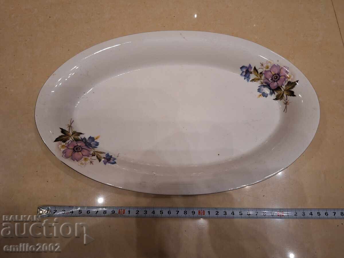 Vintage Soviet Porcelain Cocktail Plate