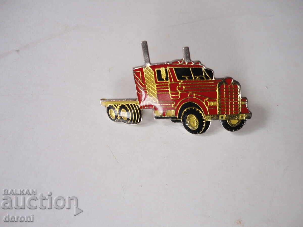 Голям знак значка камион с емайл с цена 10.00 лв. | € 5.11 Голям знак значка камион с емайл с цена 10.00 лв. | € 5.11