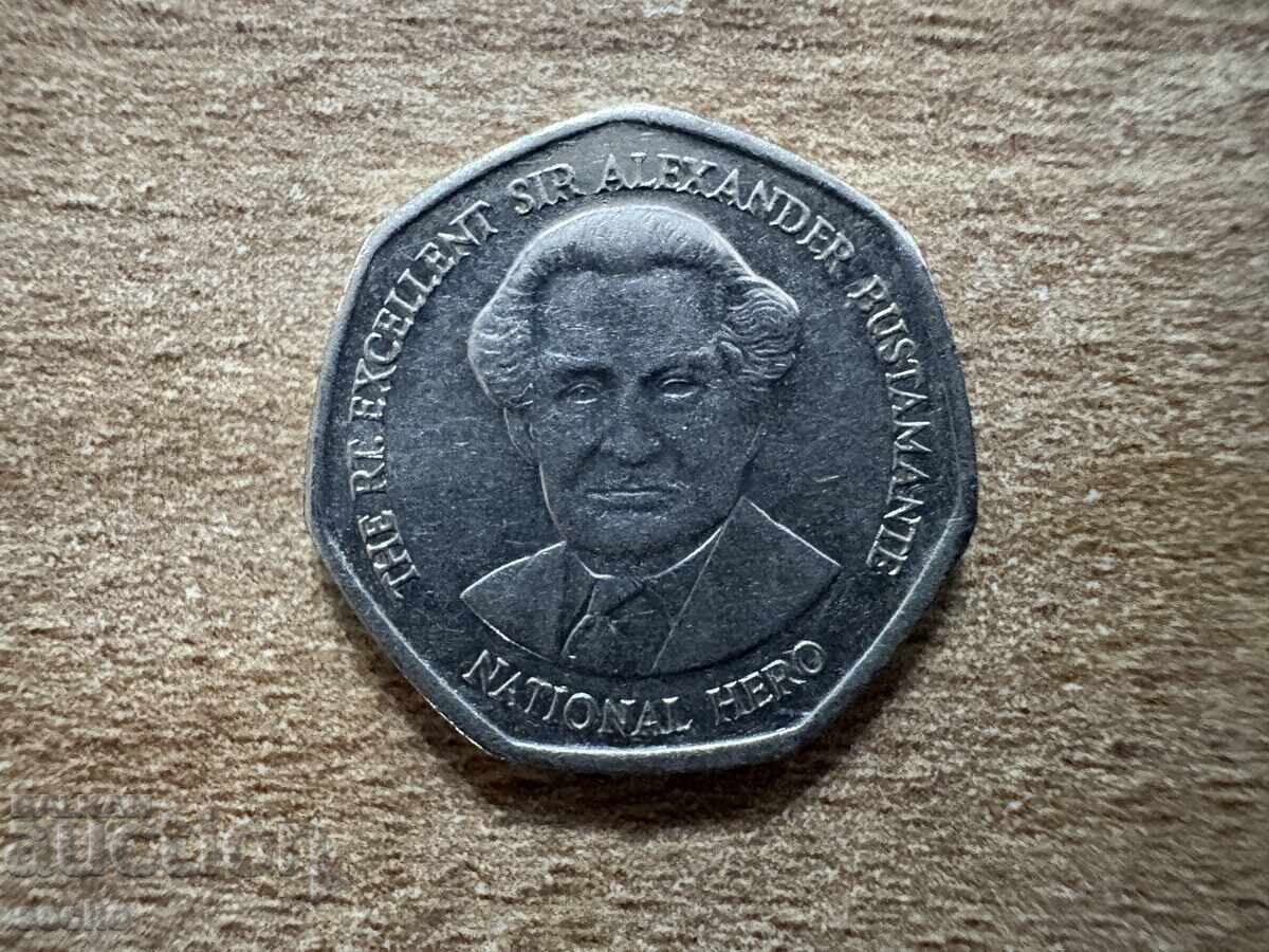 Ямайка - 1 долар (1995) с цена 0.35 лв. | € 0.18 Ямайка - 1 долар (1995) с цена 0.35 лв. | € 0.18