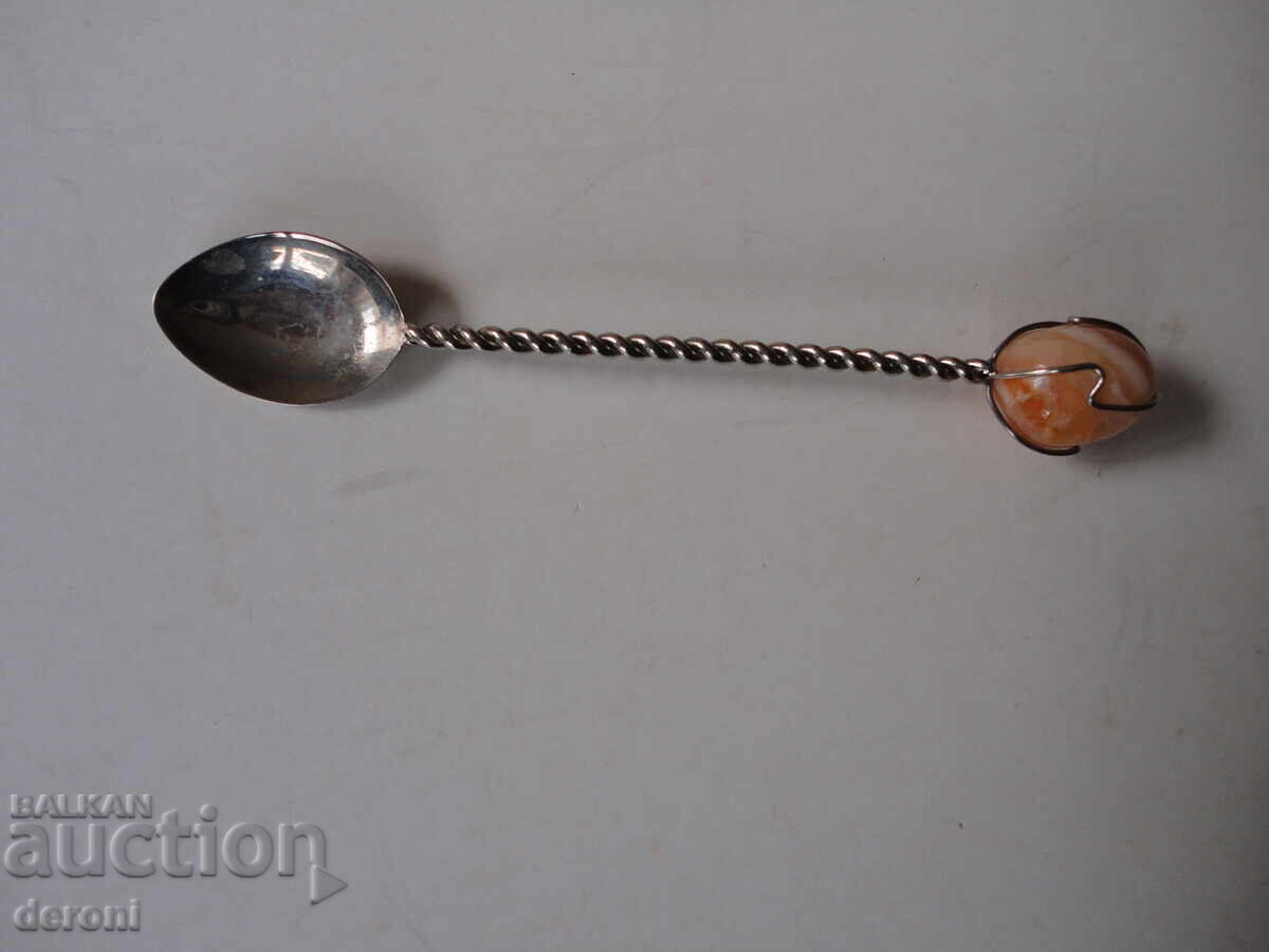 Wonderful spoon with natural stone with price 5.00 BGN | € 2.56