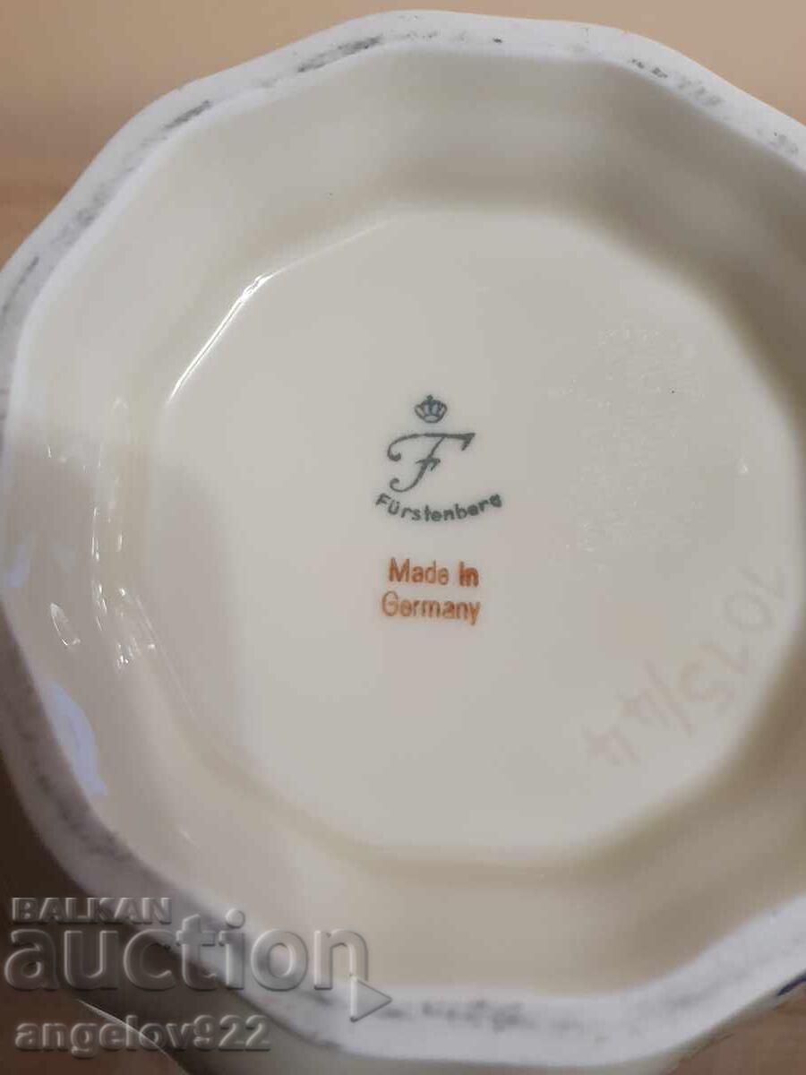 German Porcelain Vase Furstenberg - 6 German Porcelain Vase Furstenberg - 6