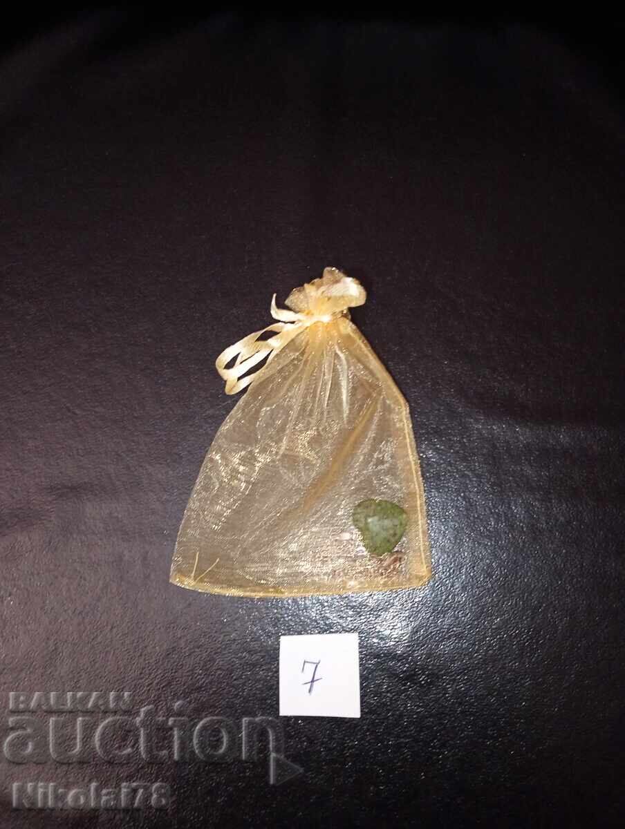 Nou colier Zoisit cu Rubin-inimă 20×20 mm, lanț de 45 cm - 5