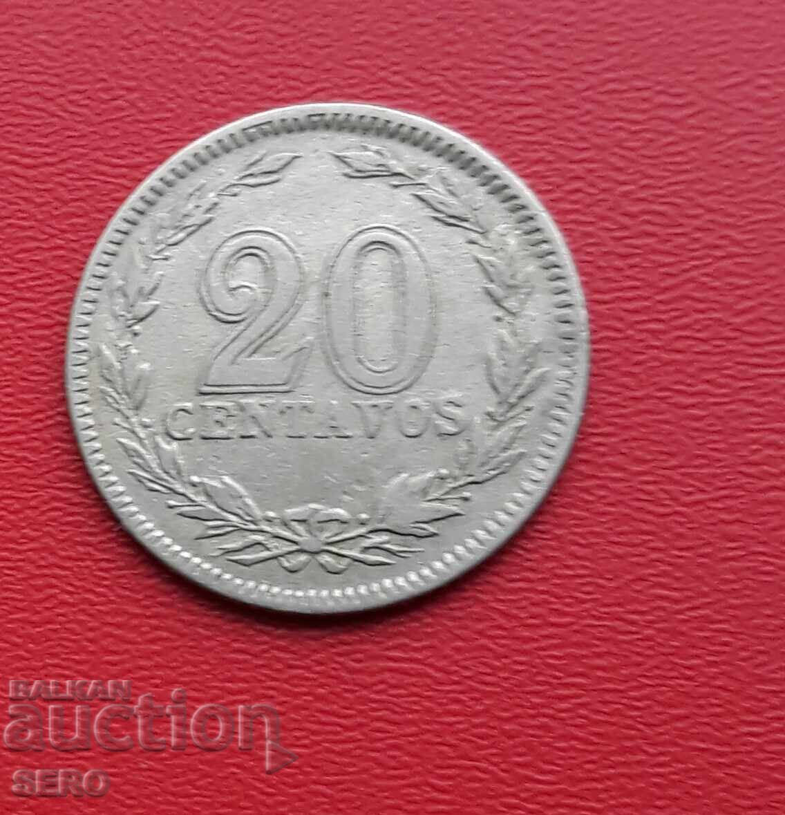 Argentina - 20 Centavos 1920