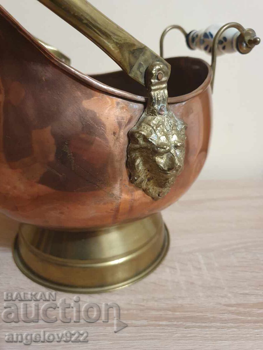 Large vintage copper vessel!!! with price 0.95 BGN | € 0.49 Large vintage copper vessel!!! with price 0.95 BGN | € 0.49