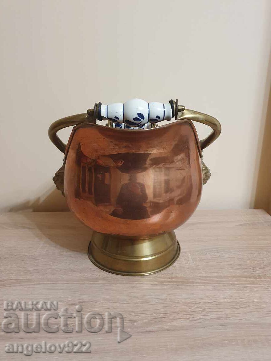 Auction Large vintage copper vessel!!! Auction Large vintage copper vessel!!!