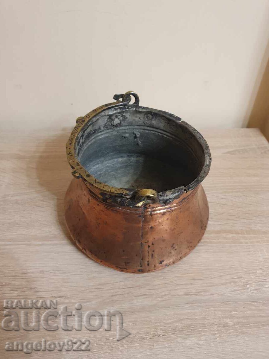 Голям винтидж меден съд менче!!! - 5 Голям винтидж меден съд менче!!! - 5