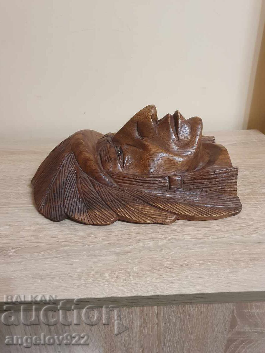 Аукцион Голяма масивна дървена фигура статуетка!!! Аукцион Голяма масивна дървена фигура статуетка!!!