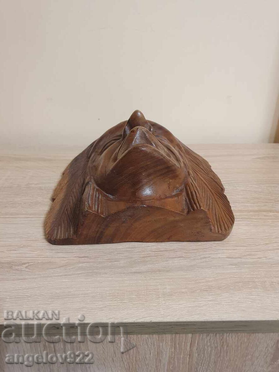 Голяма масивна дървена фигура статуетка!!! - 6 Голяма масивна дървена фигура статуетка!!! - 6