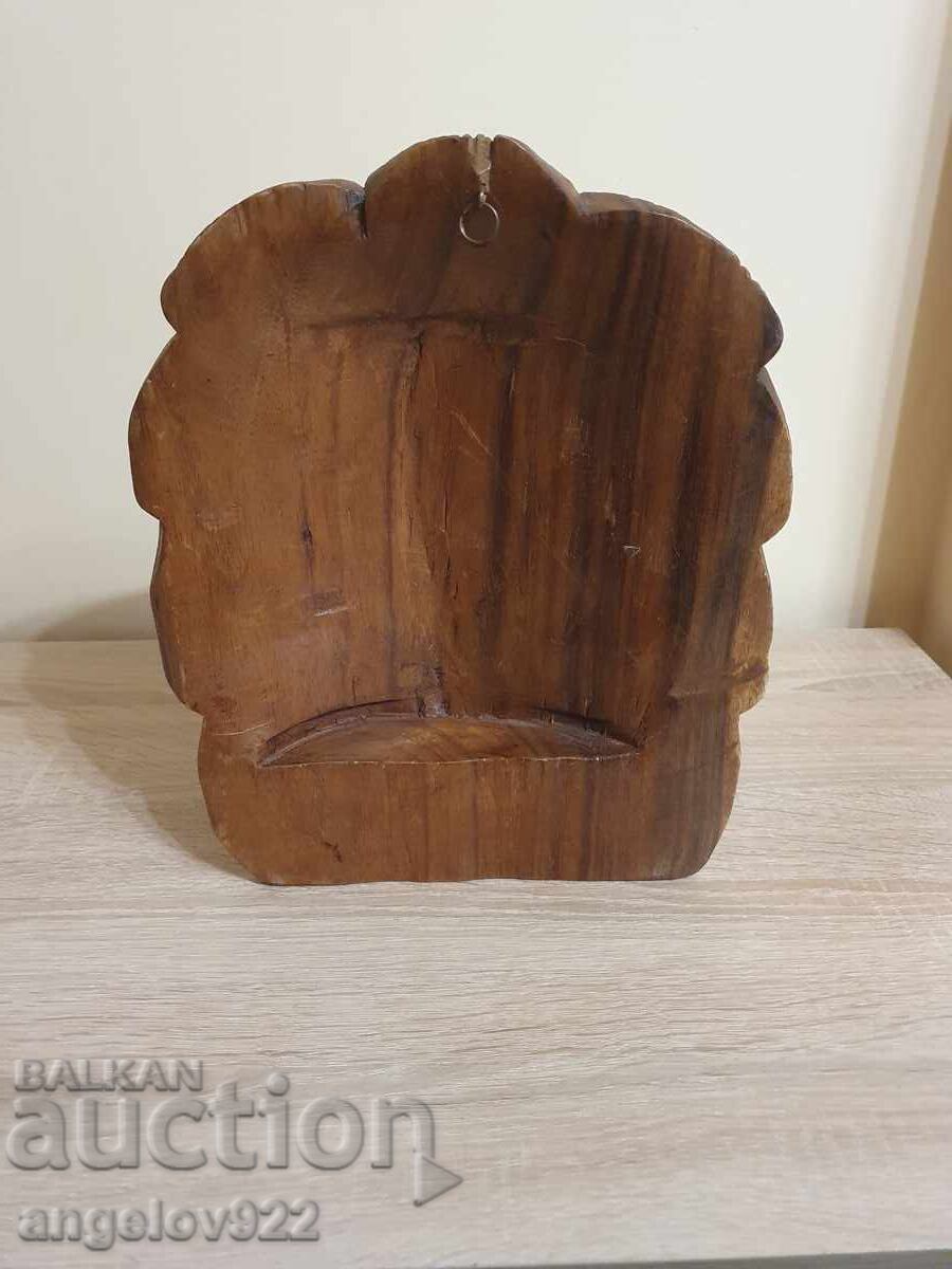 Голяма масивна дървена фигура статуетка!!! - 7 Голяма масивна дървена фигура статуетка!!! - 7