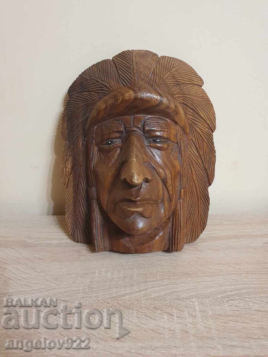 Голяма масивна дървена фигура статуетка!!! Голяма масивна дървена фигура статуетка!!!