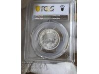 2 динара 1912 година Сърбия PCGS *AU58*