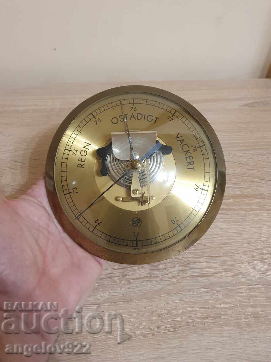 Винтидж барометър IMPORT