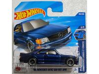 Hot Wheels 89 Mercedes-Benz 560 SEC AMG Hot Wheels Mercedes
