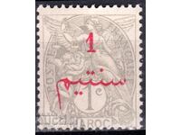 France/Postage to Morocco - 1911 - Allegory with Overprint and Face Value, MNH