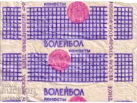 Pachet de bomboane bomboane URSS Volei